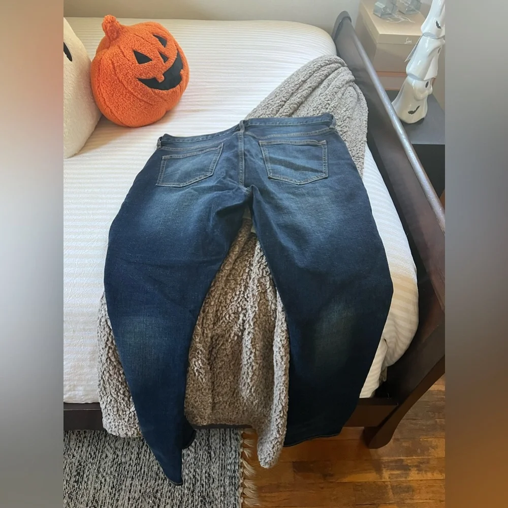 NEW W/O TAG | Men’s Old Navy Dark Wash Skinny Jeans - Picture 2 of 3